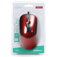 Мишка Omega OM-520 USB Red (OM0520R) - Фото