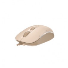Мишка A4Tech FM26 USB Cafe Latte (4711421991391) - Фото