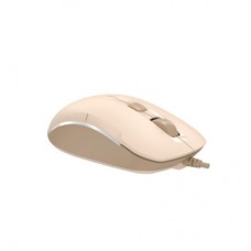 Мишка A4Tech FM26S USB Cafe Latte (4711421993494) - Фото
