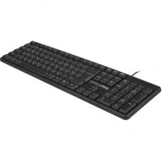 Клавіатура OfficePro SK166 USB Black (SK166) - Фото