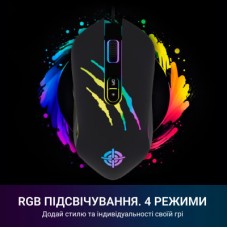 Мишка GamePro GM408 Raptor USB Black (GM408) - Фото