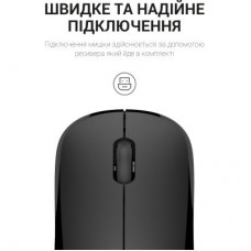 Мишка OfficePro M183 Wireless Black (M183) - Фото