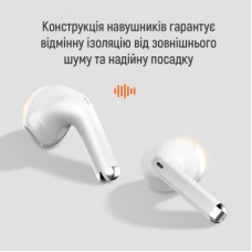 Наушники ColorWay Slim TWS-2 Earbuds White (CW-TWS2WT) - Фото