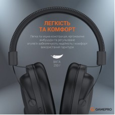 Навушники GamePro HS1050 Black (HS1050) - Фото