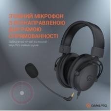 Навушники GamePro HS1050 Black (HS1050) - Фото
