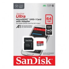 Картка пам'яті SanDisk 64 GB microSD class 10 UHS-I Ultra (SDSQUAB-064G-GN6MA) Картка пам'яті SanDisk 64 GB microSD class 10 UHS-I Ultra (SDSQUAB-064G-GN6MA) - Фото