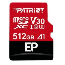 Карта памяти Patriot 512GB microSD class 10 UHS-I U3 (PEF512GEP31MCX)