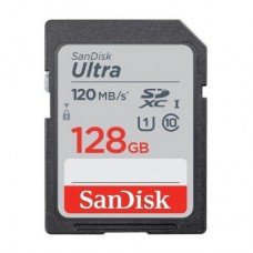 Карта памяти SanDisk 128GB SD class 10 UHS-I Extreme Ultra (SDSDUNB-128G-GN6IN)