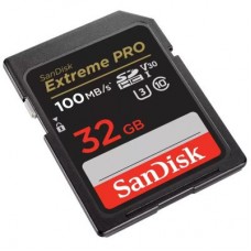 Картка пам'яті SanDisk 32GB SD class 10 UHS-I U3 V30 Extreme PRO (SDSDXXO-032G-GN4IN) Картка пам'яті SanDisk 32GB SD class 10 UHS-I U3 V30 Extreme PRO (SDSDXXO-032G-GN4IN) - Фото