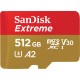 Карта памяти SanDisk 512GB microSD class 10 UHS-I U3 V30 Extreme (SDSQXAV-512G-GN6MA) Карта памяти SanDisk 512GB microSD class 10 UHS-I U3 V30 Extreme (SDSQXAV-512G-GN6MA)