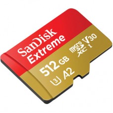 Картка пам'яті SanDisk 512GB microSD class 10 UHS-I U3 V30 Extreme (SDSQXAV-512G-GN6MA) Картка пам'яті SanDisk 512GB microSD class 10 UHS-I U3 V30 Extreme (SDSQXAV-512G-GN6MA) - Фото