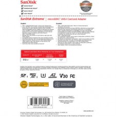 Картка пам'яті SanDisk 512GB microSD class 10 UHS-I U3 V30 Extreme (SDSQXAV-512G-GN6MA) Картка пам'яті SanDisk 512GB microSD class 10 UHS-I U3 V30 Extreme (SDSQXAV-512G-GN6MA) - Фото