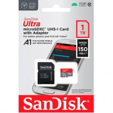 Картка пам'яті SanDisk 1 TB microSDXC class 10 UHS-I Ultra (SDSQUAC-1T00-GN6MA) Картка пам'яті SanDisk 1 TB microSDXC class 10 UHS-I Ultra (SDSQUAC-1T00-GN6MA) - Фото