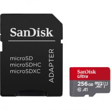 Карта памяти SanDisk 256GB microSDXC class 10 UHS-I Ultra (SDSQUAC-256G-GN6MA)