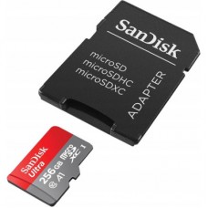 Картка пам'яті SanDisk 256 GB microSDXC class 10 UHS-I Ultra (SDSQUAC-256G-GN6MA) Картка пам'яті SanDisk 256 GB microSDXC class 10 UHS-I Ultra (SDSQUAC-256G-GN6MA) - Фото