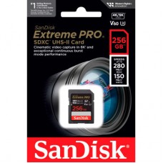 Картка пам'яті SanDisk 256 GB SDXC class 10 UHS-I Extreme Pro (SDSDXEP-256G-GN4IN) Картка пам'яті SanDisk 256 GB SDXC class 10 UHS-I Extreme Pro (SDSDXEP-256G-GN4IN) - Фото