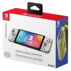 Геймпад Hori Split Pad Compact (Light Grey x Yellow) for Nintendo (NSW-373U) - Фото