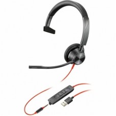 Наушники Poly BlackWire C3315-M USB-A HS Mono (76J13AA) Наушники Poly BlackWire C3315-M USB-A HS Mono (76J13AA)