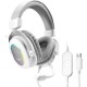Наушники Fifine H6 RGB 7.1 White (H6W) Наушники Fifine H6 RGB 7.1 White (H6W)