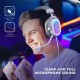Наушники Fifine H6 RGB 7.1 White (H6W) Наушники Fifine H6 RGB 7.1 White (H6W)