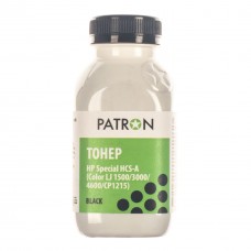 Тонер HP CLJ 1500/3000/4600/CP1215) BLACK 50г PATRON (HCS-A-B-050)