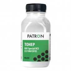 Тонер OKI C3100/C3200/C810 BLACK 100г OCS Patron (OCS-B-100)