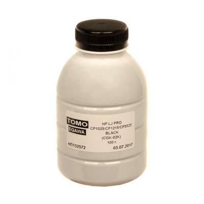 Тонер HP LJ PRO CP1025/CP1215/CP5525 100g BLACK Chemical Tomoegawa (CGK-02K-100)