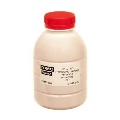 Тонер HP LJ PRO CP1025/CP1215/CP5525 100g MAGENTA Chemical Tomoegawa (CGK-02M-100)