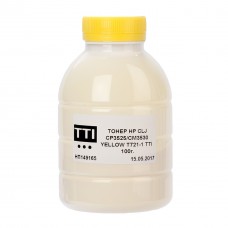 Тонер HP CLJ CP3530/3525 100г YELLOW TTI (TSM-T721-1-100)