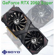 Новая Видеокарта GeForce RTX 2060 SUPER 8Gb GDDR6 SOYO (жефорсе 2060)