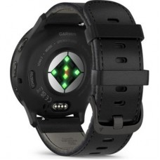 Смарт-годинник Garmin Venu 3, Black + Slate, Leather, GPS (010-02784-52) Смарт-годинник Garmin Venu 3, Black + Slate, Leather, GPS (010-02784-52) - Фото