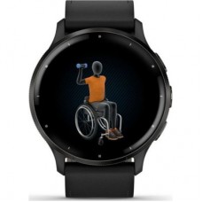 Смарт-годинник Garmin Venu 3, Black + Slate, Leather, GPS (010-02784-52) Смарт-годинник Garmin Venu 3, Black + Slate, Leather, GPS (010-02784-52) - Фото