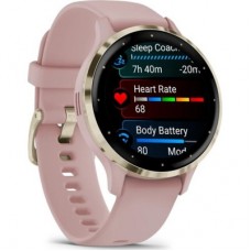 Смарт-годинник Garmin Venu 3S, Dust Rose + Soft Gold, GPS (010-02785-03) Смарт-годинник Garmin Venu 3S, Dust Rose + Soft Gold, GPS (010-02785-03) - Фото