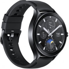 Смарт-годинник Xiaomi Watch 2 Pro Bluetooth Black Case with Black Fluororubber Str (BHR7211GL) - Фото