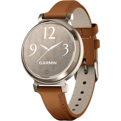Смарт-часы Garmin Lily 2 Classic, Cream Gold/Tan (010-02839-02)