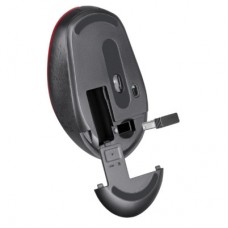 Мышка Defender Auris MB-027 Silent Wireless Red (52026) - Фото