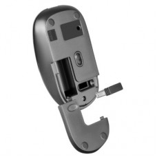 Мышка Defender Wave MM-995 Silent Wireless Grey (52993) - Фото