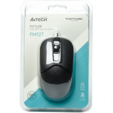 Мишка A4Tech FM12T USB Black (4711421990202) - Фото