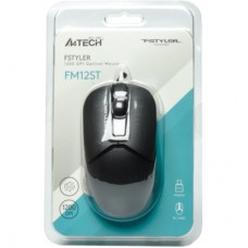 Мишка A4Tech FM12ST USB Black (4711421990271) - Фото