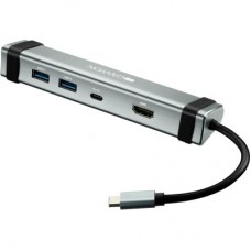Порт-реплікатор Canyon Docking Station with 4 ports (CNS-TDS03DG) - Фото