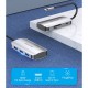 Концентратор Vention USB3.1 Type-C —> USB 3.0x3/SD/TF/PD 100W Hub 6-in-1 (TNHHB)