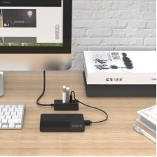 Концентратор Orico USB 2.0 4 port (W5P-U2-030-BK-PRO) (CA911424) - Фото