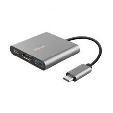 Концентратор Trust Dalyx 3-in-1 Multiport USB-C (23772) - Фото