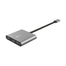 Концентратор Trust Dalyx 3-in-1 Multiport USB-C (23772) - Фото