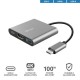 Концентратор Trust Dalyx 3-in-1 Multiport USB-C (23772) Концентратор Trust Dalyx 3-in-1 Multiport USB-C (23772)