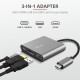 Концентратор Trust Dalyx 3-in-1 Multiport USB-C (23772) Концентратор Trust Dalyx 3-in-1 Multiport USB-C (23772)