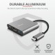 Концентратор Trust Dalyx 3-in-1 Multiport USB-C (23772) Концентратор Trust Dalyx 3-in-1 Multiport USB-C (23772)