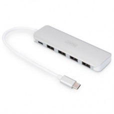 Концентратор Digitus USB Type-C, 4xUSB 3.0 (DA-70242-1) - Фото