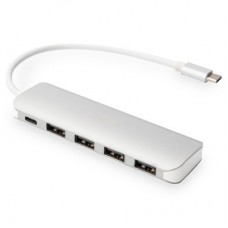Концентратор Digitus USB Type-C, 4xUSB 3.0 (DA-70242-1) - Фото