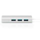 Концентратор Digitus USB-C - USB 3.0 3 Port Hub + Gigabit Ethernet (DA-70255) Концентратор Digitus USB-C - USB 3.0 3 Port Hub + Gigabit Ethernet (DA-70255)